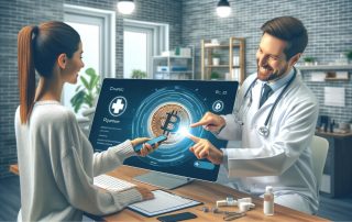 Pago en bitcoin clinica dental